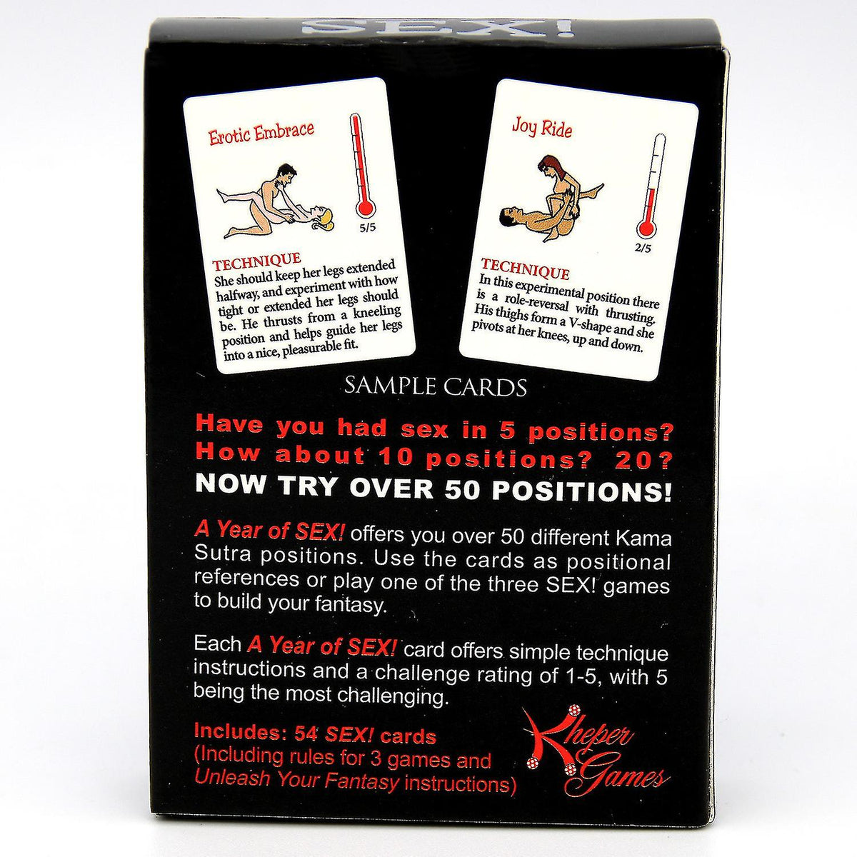 Sex Position Cards