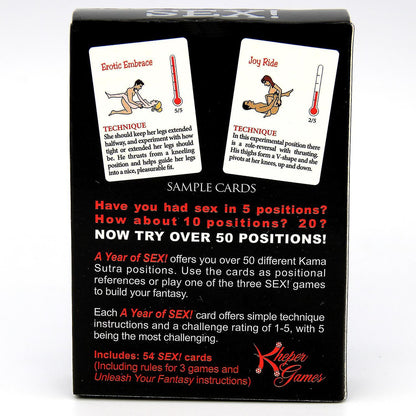 Sex Position Cards
